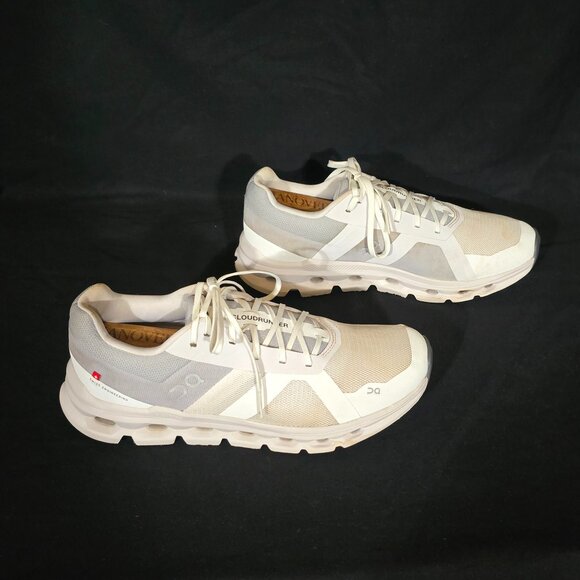 OnCloud Cloudrunner White / Frost - Women's Sz 10 - Picture 2 of 10